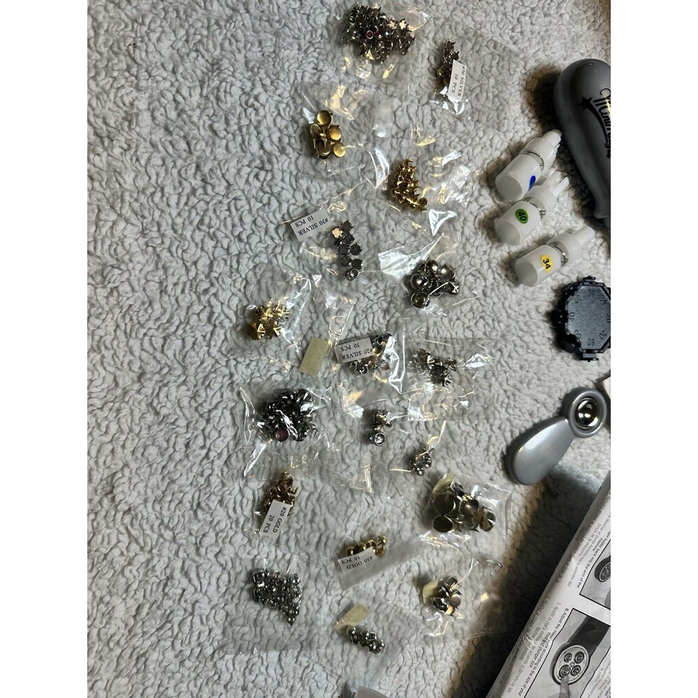 GEMAGIC CATHY MITCHELL COMPLETE W/ ACCESSORIES + EXTRAS BEDAZZLE RHINSTONE STUDS - Picture 15 of 15